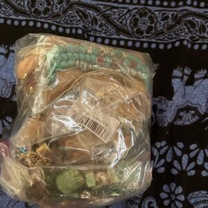 Different types of jewelry from earrings to bracelets to necklaces